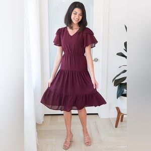 MikaRose the Amara - wine purple